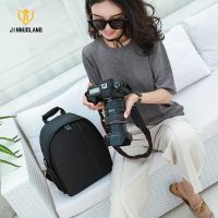 №卍♝ JINNUOLANG Waterproof Backpacks For For Camera Outdoor Photograph Backpack For Video Digital DSLR Photo Bag Case For Nikon Canon