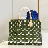 pre order Brand new authentic，Louis Vuitton，กระเป๋ารุ่น ONTHEGO MM，Shoulder Bags，handbag，LV