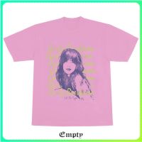 เสื้อยืด พิมพ์ลายกราฟฟิค Carly Rae Japsen สีชมพู สไตล์วินเทจ  LCML