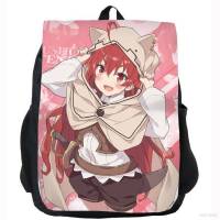 Mushoku Tensei: Jobless Reincarnation Backpack Student Kids Large Capacity Breathable Waterproof Schoolbag Women Men