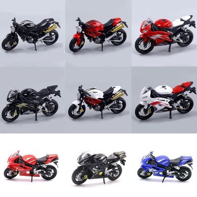 1PC 1:18 Motorcycle Diecast Model Toys Home Children Car Off-road Vehicle Collection Office Model Toy Diecast Motorcycles