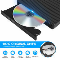 Newest USB 3.0 Slim External DVD RW CD Writer Drive Burner Reader Player Suitable for Laptop PC Computer Components Accessories