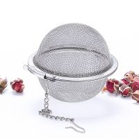 【CW】 5 Size Infuser Sphere Locking Spice Strainer Mesh Filter Strainers Accessories