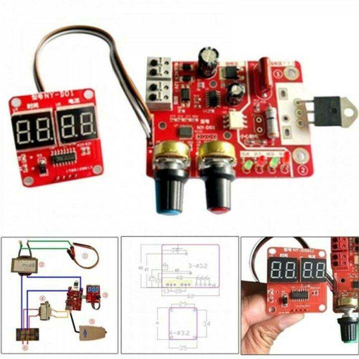 บอร์ดควบคุมเครื่องเชื่อม-ny-d01-100a-40a