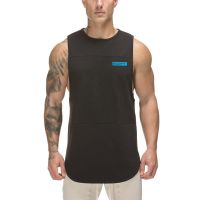 Mens Causal Quick Dry Tank Tops Bodybuilding Fitness Fashion Sleeveless Tops Dry Fit Singlets