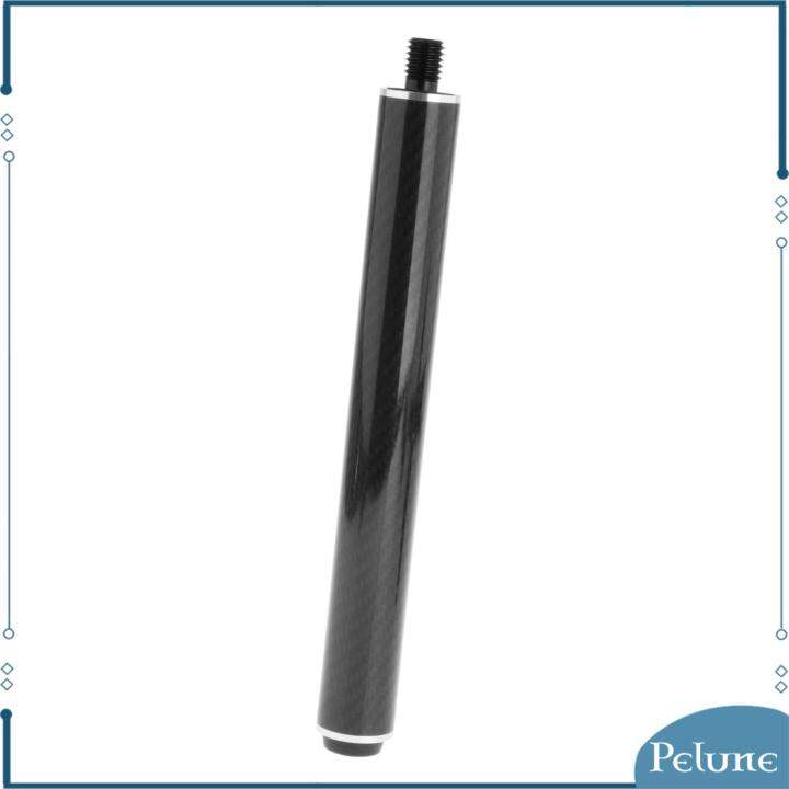 Pelune Cue End Extender Adapter Cue Extension with Bumper Snooker Cue