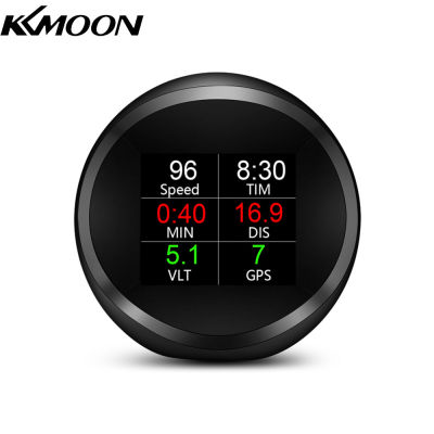 KKmoon เครื่องวัดความชันความเร็ว GPS,เครื่องวัดระดับ Inclinometer แบบดิจิตอลและมาตรวัดมุม,เครื่องวัดความเร็วรอบศีรษะ,เครื่องวัดเอียงเอียงพร้อมฟังก์ชั่นมัลติฟังก์ชั่นสำหรับรถยนต์ทุก DC5-18V