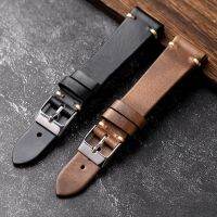 American Horween Horween หนังวัวชั้นบน 18 19 20 22MM เหมาะสำหรับสายหนังแรงงานโบราณนกนางนวล