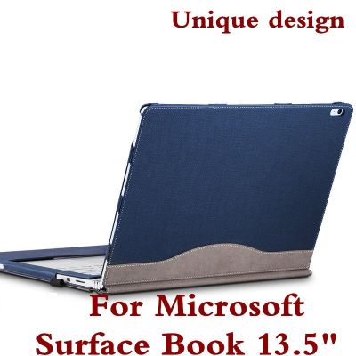 เคสกระเป๋าแล็ปท็อปหนังสือ Book2พื้นผิวเคสสำหรับ Microsoft แบบถอดได้13.5แท็บเล็ตหนังพียูป้องกันของขวัญปลอกคีย์บอร์ดติดลาย