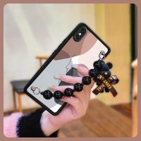 Back Cover for girl Phone Case For iphone X/XS pearl bracelet Simplicity Nordic style Cartoon Skin-friendly feel cute