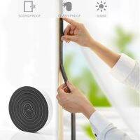 4M Self-adhesive Door Window Sealing Strip burlete puerta casa Soundproof acoustic foam mousse acoustique Weather Stripping Decorative Door Stops