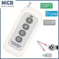 MCR 433Mhz รีโมทคอนโทรล500M 4เครื่องแจ้งเตือนลูกค้ารับอาหารสำเนาคงการเรียนรู้รหัสกลิ้งสำหรับประตูโรงรถ