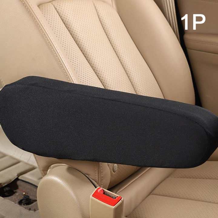 เฟยตง-ที่หุ้มที่ท้าวแขนคอนโซลผ้ายืดหยุ่นสำหรับที่นั่งในรถ-ผ้าที่คลุมที่พักแขนในรถอเนกประสงค์
