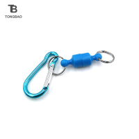 TONGBAO01 ตกปลาแขวนหัวเข็มขัดแม่เหล็กหัวเข็มขัด Fast Hanging BUCKLE Wireless Lost ROPE โลหะแรงแม่เหล็กกลางแจ้งปีนเขา