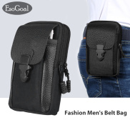 EsoGoal Tactical Pouch Waterproof Nylon PU Leather Men Waist Bags Waist
