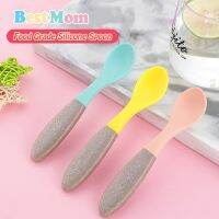 Baby Stuff Food Grade Silicone Soft Spoon Training Feeding Spoons For Children Kids Infants Temperature Sensing Bowl Fork Spoon Sets