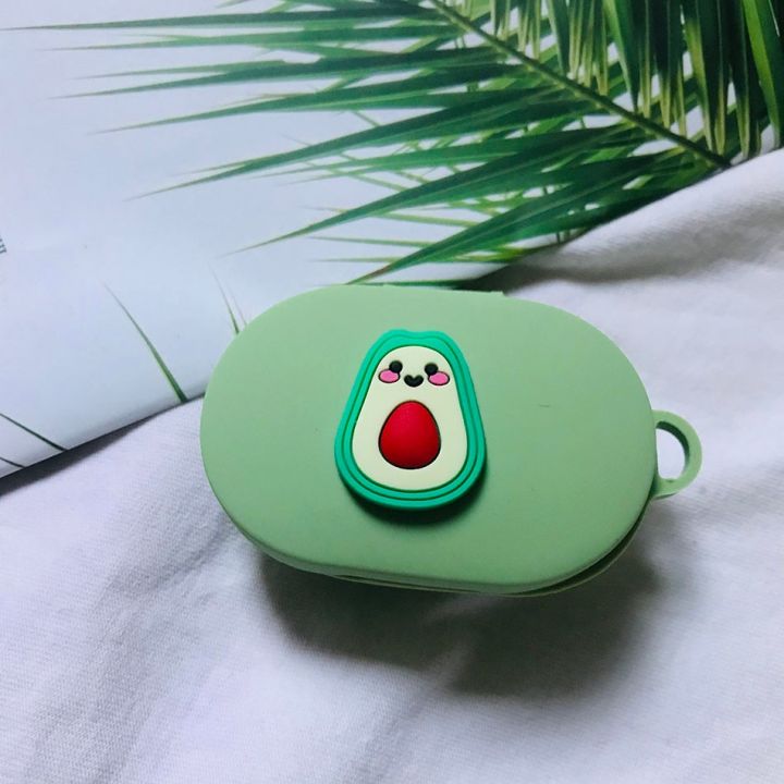 for-xiaomi-redmi-airdots-case-cute-cat-avocado-flower-with-keychain-silicone-earphone-cover-for-redmi-airdots-airdots-s-cover-wireless-earbud-cases