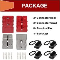 1Set For Winch Trailer 2 4 AWG175A Battery Power Connector 12 36V Cable Quick Connect Disconnect Kit Anderson Connector