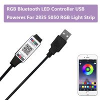 【✔In stock】 122cc store อุปกรณ์ควบคุมบลูทูธ Led Rgb สมาร์ทขับเคลื่อนโดย Usb สำหรับ2835 5050แถบแสง Rgb หลากสีไฟ Dc 5V มีตัวจับเวลา Suitabl