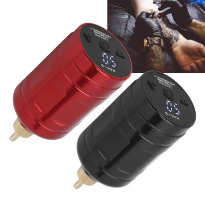 Wireless Tattoo Power Supply อินเทอร์เฟซ RCA 2000MAh ความจุ USB ชาร์จ Microblading Tattoo Machine Tattooist