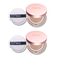 Grid Solution CC Cushion SPF 50 PA+++ 15g. 2pcs. ซีซี คุชชั่น สูตรควบคุมความมัน ผสมกันแดด