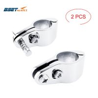 2X Stainless Steel 316 Boat Bimini Top Hinged Jaw Slide Clamp Fitting Marine Hardware Yacht 22 or 25mm Tube Rail Accessories Accessories