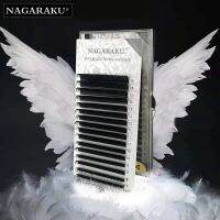 NAGARAKU J/B/C/D/L/LC/N 16rows 7-15 16-20 21-25mm mix premium natural mink individual eyelash extension makeup maquiagem cilios Cables Converters