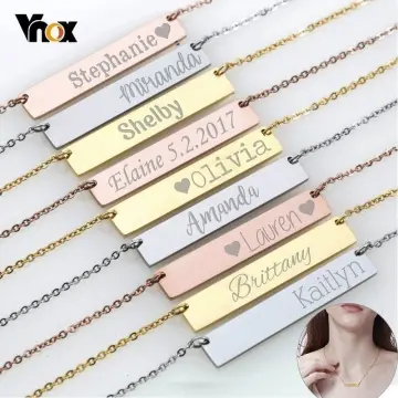 Share more than 177 personalized bar necklaces super hot ...