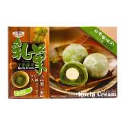 Bánh Mochi Trà Xanh Kem - Green Tea Mochi Cream Hộp 180g
