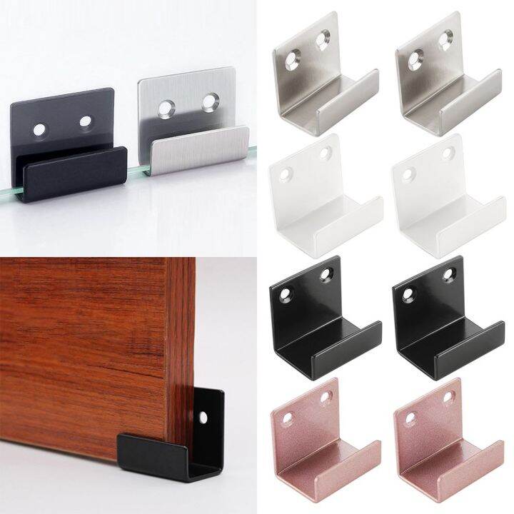 OKDEALS Hardware Stainless Steel U shape Mirror Support Hanging Code