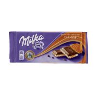 จัดให้คุณ? Milka milk chocolate oreo &amp; caramel มี 2 รสชาติให้เลือก ? Caramel,1 pack (100g) (1 pc)