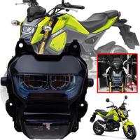 ไฟหน้า ไฟตา รถมอเตอร์ไซค์ รุ่น ฮอนด้า HONDA MSX 125 SF ปี 2016 - 2018 โคมดำ หน้าใส 1 ดวง