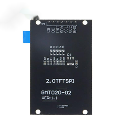 จอแสดงผล TFT 2.0นิ้ว OLED LCD ไดรฟ์ IC 240RGBx320 Dot-Matrix อินเทอร์เฟซ SPI สำหรับ arduio โมดูลจอแสดงผล LCD สีเต็มรูปแบบ