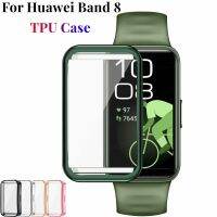 Pelindung TPU untuk Huawei band 8 penutup penuh pelindung layar cangkang berlapis untuk huawei band 8 aksesoris penutup jam