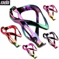 ✺❁❂ ODI bicycle bottle cage electroplating rainbow fiberglass nylon MTB bike water cup holder water bottle cage 27.5g/pcs