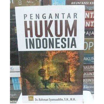 Pengantar Hukum Indonesia By Rahman Syamsudin | Lazada Indonesia