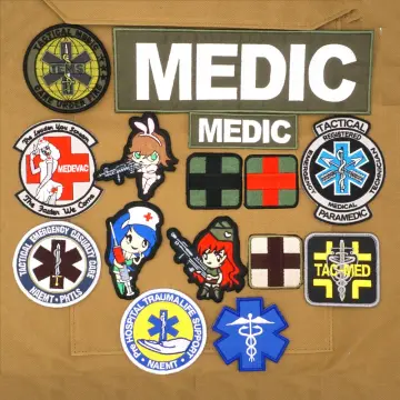 TACTICAL MEDIC EMBROIDERED PATCH 