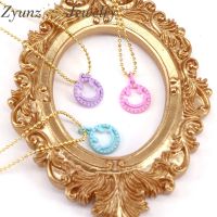 10PCS, Fashion Enamel Smile Pendant Charm Necklace Hot Best Friend Gift Jewelry Women