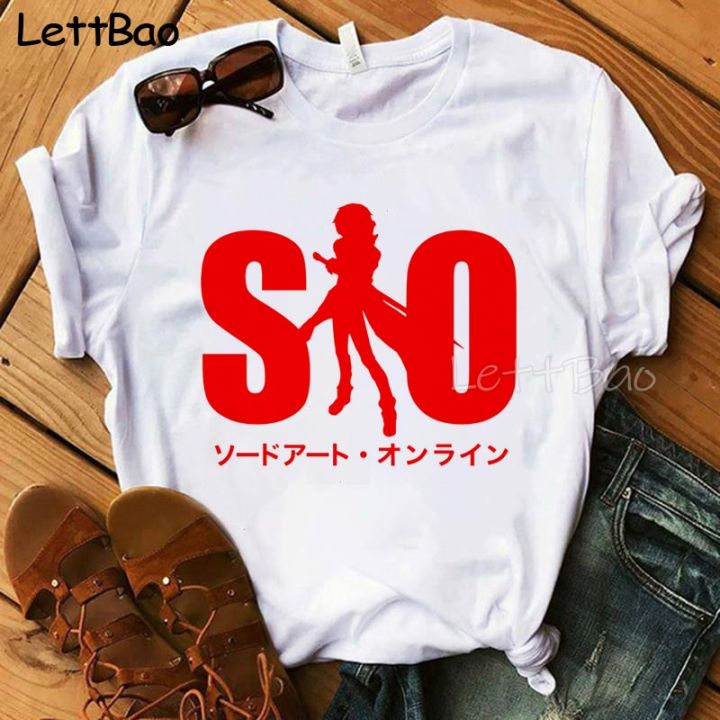 swordswoman-at-sunset-t-shirt-sword-art-online-kirito-sao-90s-tshirt-aesthetic-anime-100-cotton-gildan