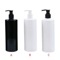 【hot】 500ml Refillable Press Bottle Shower Gel Shampoo Toiletries PET