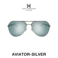 Mira Madison Folding Sunglasses AVIATOR - OD C3 Silver แว่นตากันแดดพับเก็บได้