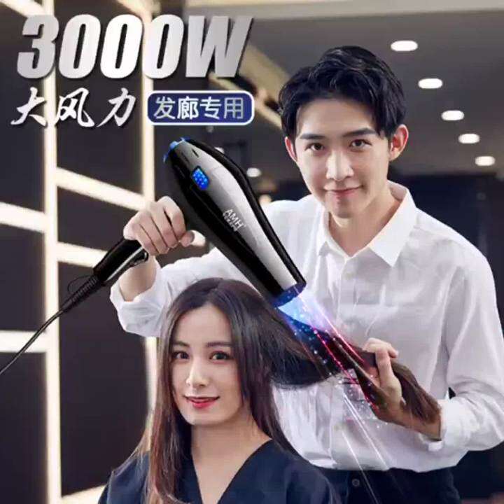 Genuine Goods For Hair Salon Hair Dryer Household High Power Hair Dryer Barber Shop Hot And Cold 4154