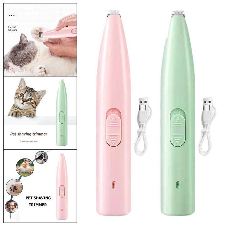 professional-electric-dog-clippers-hair-cutter-rechargeable-mute-foot-hair-trimmer-pet-grooming-pedicure-shear-butt-ear