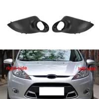 สำหรับ Ford Fiesta 2009 2010 2011 2012 2013 2014 2015กระจกรถยนต์ Shell ฝาครอบด้านข้างประตูกระจกมองหลังฝาครอบด้านล่าง