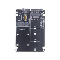 SSD to Sata3 Ngff Msata to Serial Adapter Card Serial-To-Serial Adapter Card Dual-Use 2-In-1 with Switch