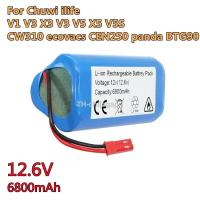 100 new battery 12 V 6800 mAh Li-Ion Batterij 12.6 V voor Chuwi ilife V1 V3 X3 V3 V5 X5 V5S CW310 ecovacs CEN250 Panda BTG90 （สต็อกสำเร็จรูป） agapi