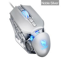 T-Wolf Robocop G350 Wired Gaming Mouse 6400 DPI USB Computer Mouse 7 Button LED With Backlight Mouse For PC Laptop Gamer