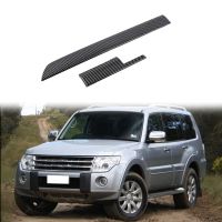 1 Set Car Instrument Central Control Air Outlet Panel Dashboard Cover Trim Carbon Fiber for Mitsubishi Pajero 2007-2019