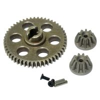 Spur Gear &amp; Drive Gear ชิ้นส่วนโลหะสำหรับ HBX HAIING 901 901A 903 903A 905 905A 112 RC รถ