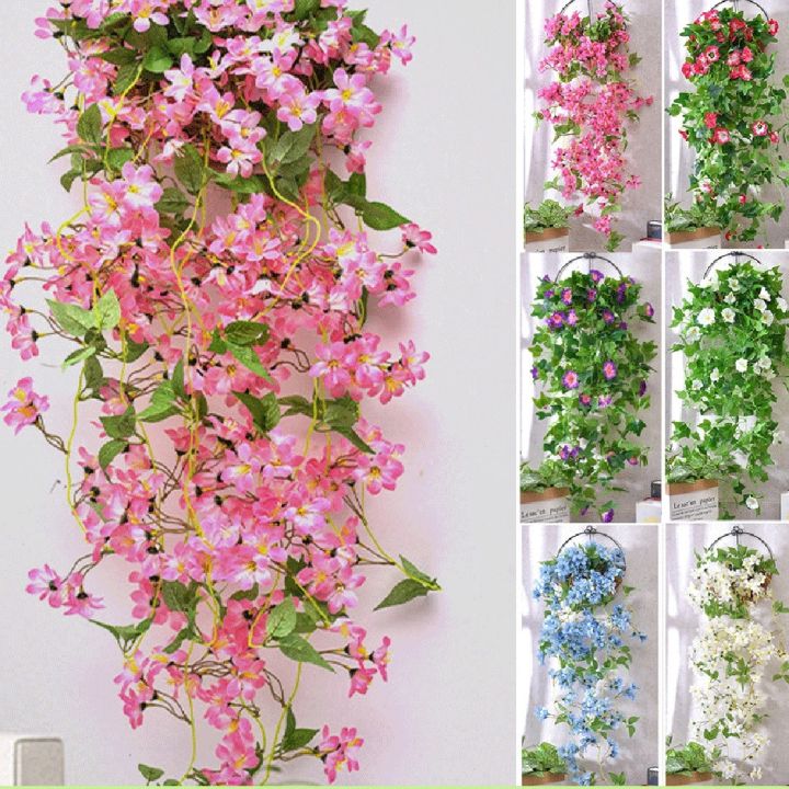 Decouse】 hoa mùa xuân treo tường hoa giả trang trí trong nhà ...